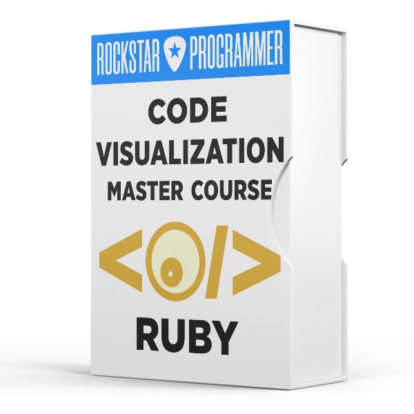 Rockstar Programmer Code Visualization Course Box