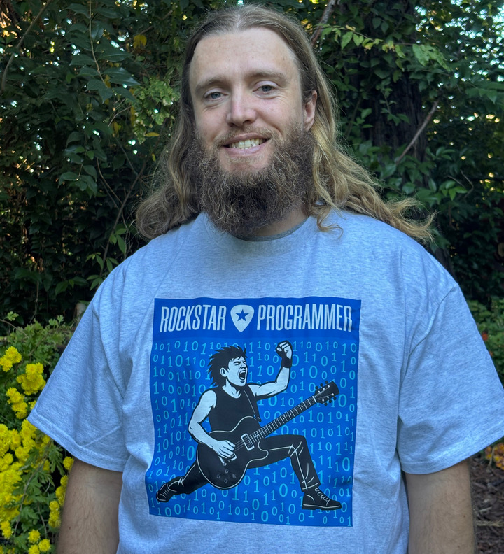 Rockstar Programmer shirt